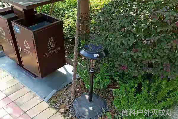 太陽能滅蚊燈用于社區滅蚊防蚊
